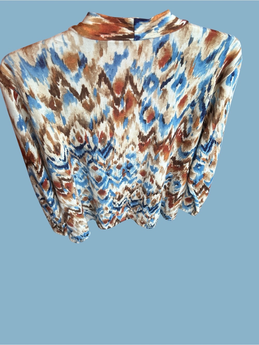 Alfred Dunner Layered Faux Twinset Top. - Picture 8 of 8